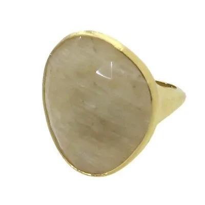 MARCO BICEGO Feldspar K18 Yellow Gold Ring Around Size 7US • $1557.99