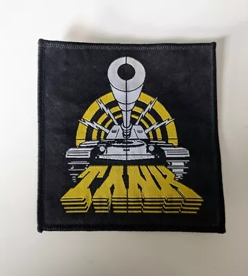 Vintage TANK (Algy Ward - The Damned) Sew On Patch 1980's (Heavy Metal) • $18.67