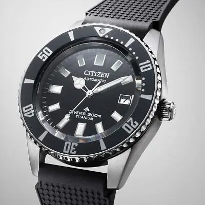 CITIZEN PROMASTER MARINE NB6021-17E Titanium Mechanical Automatic Diver Watch • £455