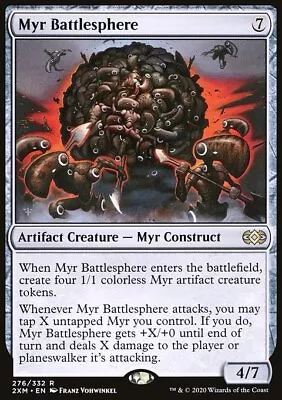 MTG Magic The Gathering Myr Battlesphere (276/415) Double Masters NM • $1.45