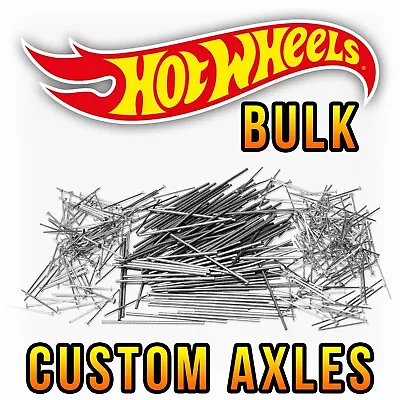 1/64 Scale Custom Adjustable BULK AXLES Real Rider Wheels Rims Tire Hot Wheel • $8.99