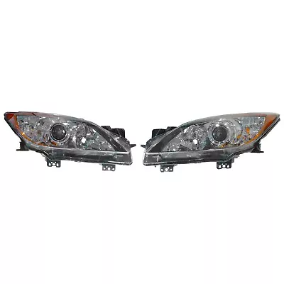 LH+RH HeadLights Pair For Mazda 3 BL Series Sedan/Hatch 2009-On Left Right L+R • $410.95