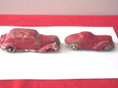 Vintage Rubber Toy Cars Lot Of 2 - 1930s • $3