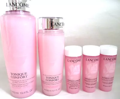 Lancome Tonique Confort Hydrating Toner Dry Skin 400ml 200ml 3x50ml Choose • £17.95