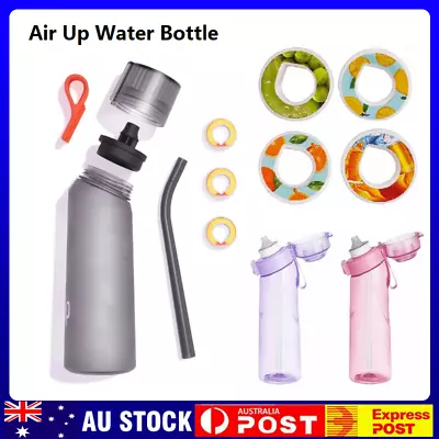 $27.74 • Buy Air Up Water Bottle_ 650ml Flavoured Water Bottle - Charcoal Grey / Hot Pink