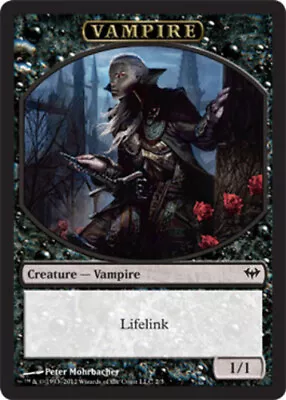 4x MTG Vampire Token Light Play English Dark Ascension • $9.11