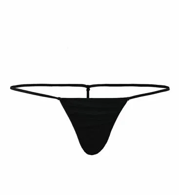 NWT New In Package Maison Close Le Petit Secret Black Micro Thong Panty One Sz • $49.99