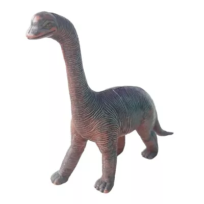 Vintage Brachiosaurus Dinosaur Educational Hard Plastic Toy Dino Figure • $14.95