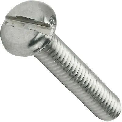4-40 X 1/4  Slotted Pan Head Machine Screws Stainless Steel 18-8 Qty 100 • $12.89