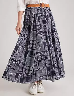 MILLERS - Womens Skirts - Maxi - Winter - Blue - A Line - Fashion - Clothes • $11.08