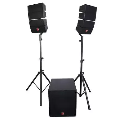 Intimidation Intimidator 2 15  Line Array 2500W Full Sound System • £549