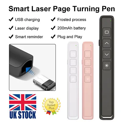 £9.89 • Buy Powerpoint Presentation Remote Wireless PPT Presenter Laser Pointer Clicker UK