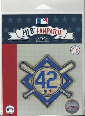 2022 Jackie Robinson #42 Commemorative Patch Official MLB Logo Breaking Barriers • $14.95