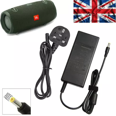 Power Supply Charger For JBL Xtreme 2/Plus &FUGOO XL Bluetooth Speaker + Cord • £10.49