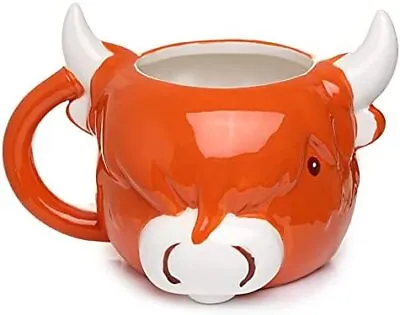 £9.95 • Buy Cutimals Highland Coo Cow Head 3d Style Animals Coffee Mug Cup New In Gift Box