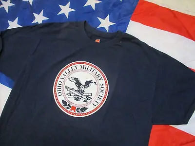 £16.99 • Buy AMERICAN OHIO VALLEY MILITARY SOCIETY Ww2 Ww1 Militaria Collectors T SHIRT  XL