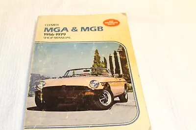 Clymer MGA MGB 1956-1979 SHOP MANUAL  FREE SHIPPING • $29.88