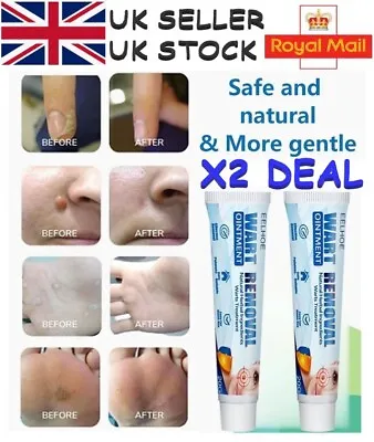 Skin Tag Removal Cream Facial Wart Remover Face Freezing Skin Tag Removal X2 • £5.99