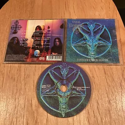 Vital Remains - Forever Underground CD 90s French Press Deicide Morbid Angel • $19.99