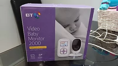 BT Video Baby Monitor 2000 • £5