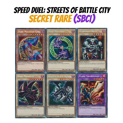 Yugioh Speed Duel: Streets Of Battle City SBC1 1st Secret Rare NM/sealed PICK • $40