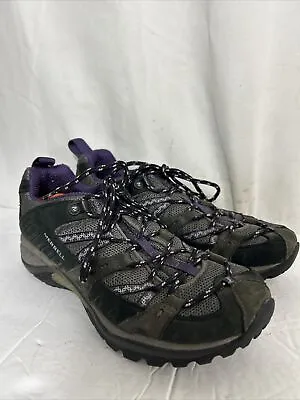 Merrell Siren Sport Womens Shoes Size 7 Active Trail Hiking Outdoors Gray Plum • $19.99