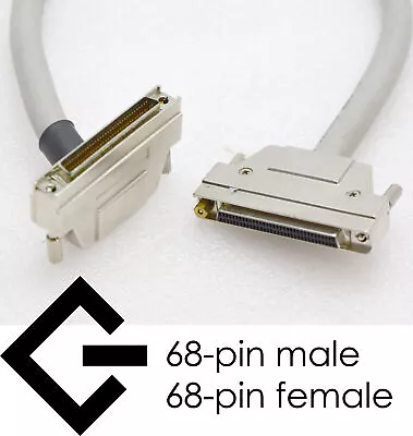 £245.68 • Buy 40cm SCSI Others Cable External 68-PIN Plug <> 68-PIN Socket Female SCSI-11