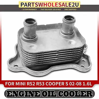 Engine Oil Cooler For Mini Cooper R52 R53 2002-08 1.6L Manual Trans 11427509212 • $26.99