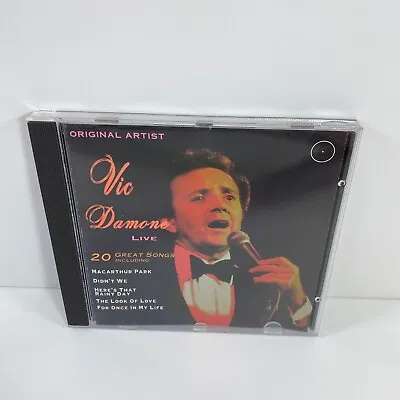 £3.70 • Buy Vic Damone - Live, Original Artist, 20 Songs (1994) CD