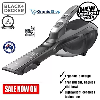 Black & Decker Dustbuster Handheld Vacuum Cleaner Cordless Portable Cyclonic Vac • $108.97