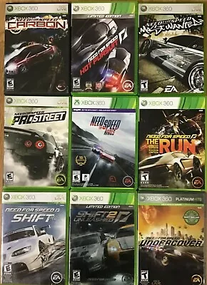 $12.47 • Buy Need For Speed Games (Microsoft Xbox 360) 360 TESTED
