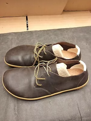 Vivobarefoot Men's SIZE EUR46  US12.5 Classic Brown Leather Shoes 300040-21 • $79.99