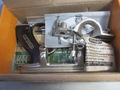 £65 • Buy Vintage Stanley No 50 Combination Plane In Original Box, Complete With All Parts
