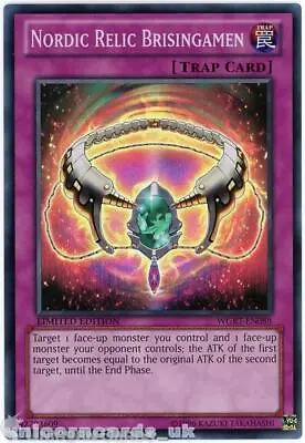 WGRT-EN088 Nordic Relic Brisingamen Super Rare Limited Edition Mint YuGiOh Card • £0.99