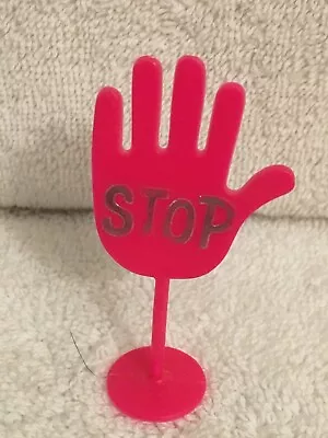 Vintage Liddle Kiddle / Upsy Downsy  STOP  Sign - By Mattel • $14.99