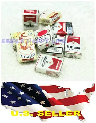 3 X 1/6 Cigarette Packs Paper Model For 1/6 Figure Phicen Hot Toys Dragon USA • $8.81