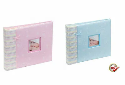 Happy Baby Boy/Girl Blue/Pink Photo Albums & Scrapbooks Book 2 In 1 Perfect Gift • £7.59