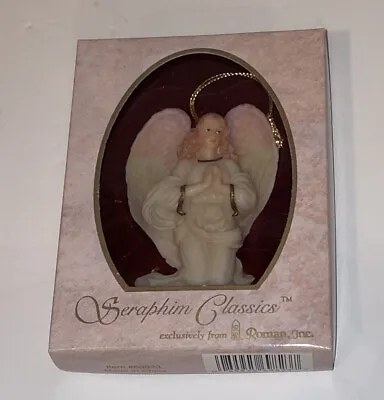 Roman Inc Seraphim Angel Iris Rainbow's End #69823 Christmas Ornament Vintage • $15.99