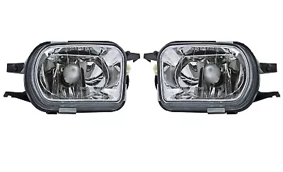 Pair Set 2 Front Hella Oval Fog Lights Lamps For Mercedes-Benz W203 C-Class • $206.95