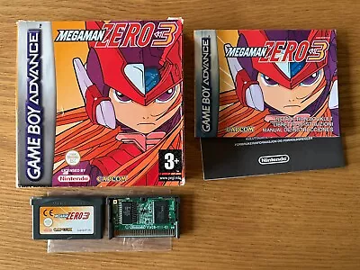 Nintendo Game Boy Advance Game - Mega Man / Megaman Zero 3 (EUR) By Capcom • £79.99