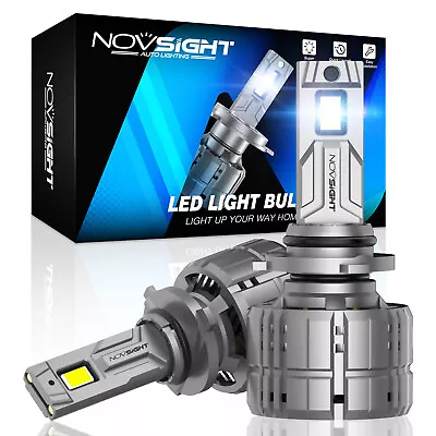 NOVSIGHT 200W 40000LM LED Headlight Bulbs Kit High Low Beam 6500k Super Bright • $78.99