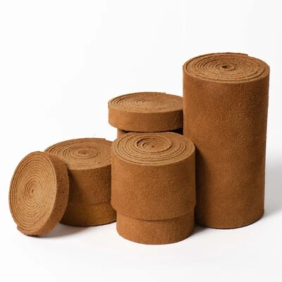 $2.15 • Buy Strips Of Suede Leather Toast 48 Inches Length 4-4.5 Oz. Choose Width