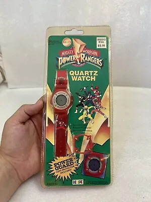 $199.99 • Buy Vintage 1994 Mighty Morphin Power Rangers Jason Red Watch NIB