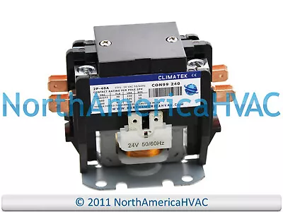 2 Pole 40 Amp 24v Contactor Relay Replaces Mars2 Jard 17425 • $24.95