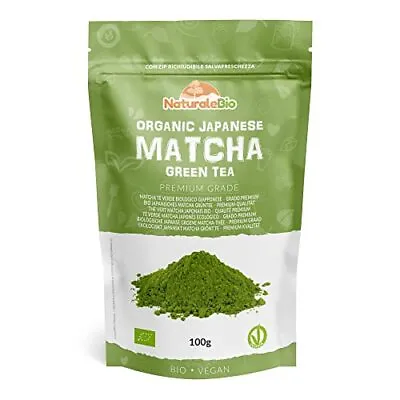 Japanese Organic Matcha Green Tea Powder - Premium Grade - 100g. Produced • £10.61