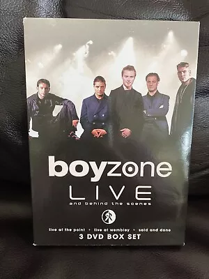 Boyzone Live 3 DVD Box Set  • £3