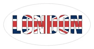 London  Flag Oval Seal Labels Stickers For Gift Wrap Envelopes Bags Or Cards • £2.75