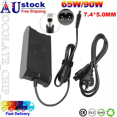 65W 90W Laptop Charger AC Adapter For Dell Latitude Vostro Inspiron Series 7.4mm • $17.99