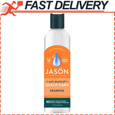 $14.99 • Buy Jason Dandruff Relief Treatment Shampoo, Anti Dandruff Scalp Care, 12 Oz