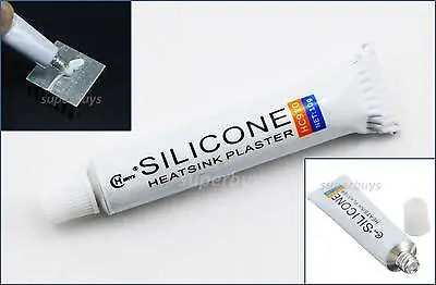 £7.61 • Buy Thermal Silicone Conductive Adhesive Glue Bond Bind Paste Tube Heatsink Plaster
